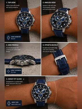 TISSOT SUPERSPORT CHRONO 45.5MM